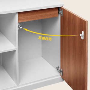 Cerradura de rebote para puerta de armario sin manija, dispositivo de cierre automático con mini bola táctil y resorte - Product Image 4