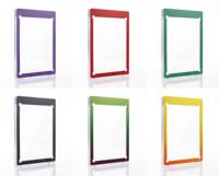 Porte-cartes magnétique imprimé UV JIN OU One Touch 35PT en acrylique brillant dégradé pour cartes de sport