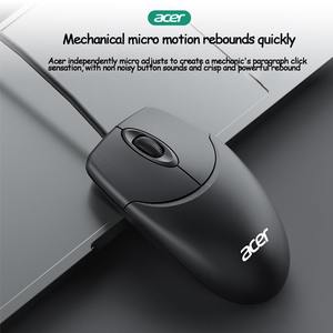 Ffice-ratón silencioso con cable <span class=keywords><strong>para</strong></span> ordenador portátil, mouse de escritorio <span class=keywords><strong>para</strong></span> negocios, 117 - Product Image 4