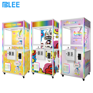 BLEE Pluche Speelgoed Klauwautomaat Leverancier OEM/ODM Schattig Knuffeldier Grijper met Felle Verlichting Klauwautomaat voor Speelzone - Product Image 6