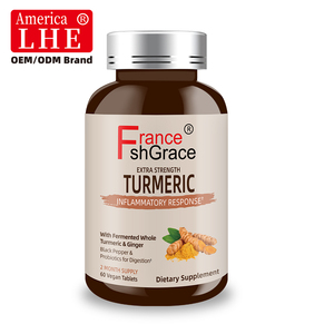 Tabletas de Cúrcuma Herbal Shecome, Apoyan la Función Inflamatoria Saludable del Cuerpo, Respuesta Antioxidante, Tabletas de Cúrcuma Herbal - Product Image 4