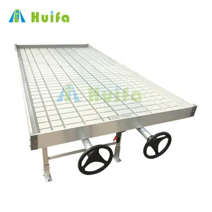 2023 Hochwertiger Hochwasser tisch und Rolling Tabletts zum Verkauf Plant Nursery Table