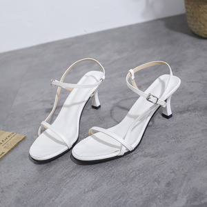 Nuovi Sandali Estivi 2025 Eleganti e Sexy con Tacco Alto a Stiletto e Cinturino Stile Romano per Donna - Product Image 4