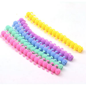 Juguetes <span class=keywords><strong>de</strong></span> cápsula TPR bola peluda suave juguete largo puntiagudo <span class=keywords><strong>gusano</strong></span> elástico bola sopladora para niños regalo juguete suave para mascotas nuevo diseño lindo Rab - Product Image 4