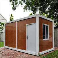 Maison préfabriquée prête à l'emploi de 3 chambres à coucher Maisons modulaires préfabriquées Maison conteneur extensible Petites maisons