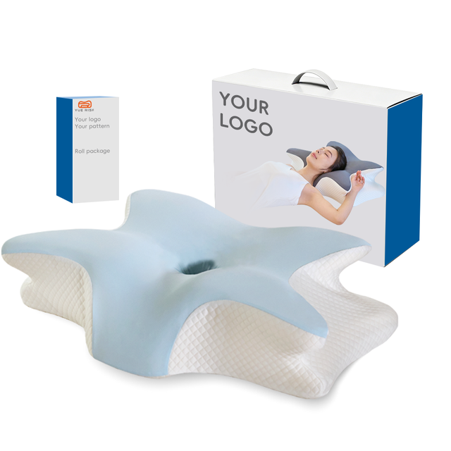 Factory-Direct Ergonomic Cervical Support Slow Rebound Multifunctional Sleeping Pillow for Spinal Alignment Side Back Sleepers