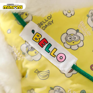 Robe pour animaux de compagnie Minions, vêtements pour chat en coton à fleurs, tenue chaude pour chien pour l'automne et l'hiver - Product Image 2