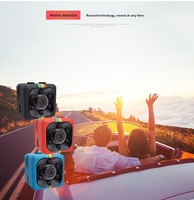 Mini caméra sportive SQ11 1080P 2MP 30fps H.265 Capteur CMOS Détection de mouvement Vision nocturne Stockage sur carte TF Garantie 3 ans 200mAh