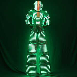 Kryoman RobotLED Dancer Costume Adult Ballroom Stilts Walker Suit avec LED Lights Robotled Stilts Clothe for Performance Wear - Product Image 6