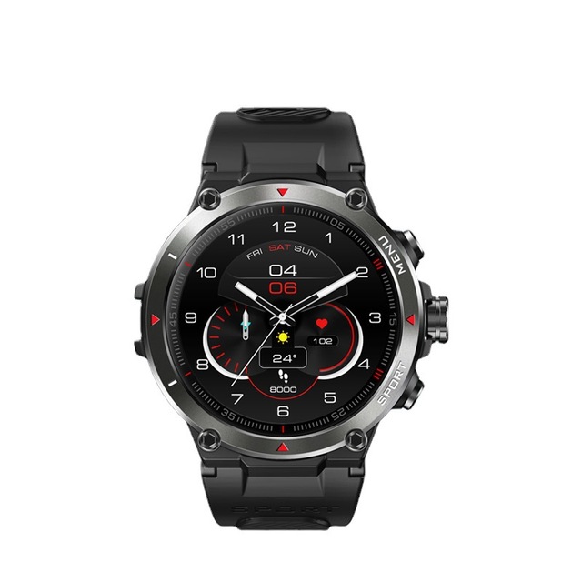 [The New 2022] Zeblaze Stratos 2 GPS Smart Watch AMOLED Display 24h Health Monitor 5 ATM Long Battery Life Smartwatch for Men