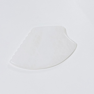 กระดานกัวชาหยกธรรมชาติคริสตัลสีขาวเครื่องนวดหน้าสำหรับดูแลผิว - Product Image 3
