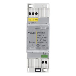 Actuador de Interruptor Vimar 16A 120-230V CA con Salida de Relé para Sistemas de Control Eléctrico - Product Image 1