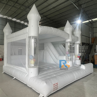 Nouveau design Château gonflable blanc Thème mariage Château de saut gonflable pour événements de mariage