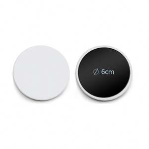 Aimant de réfrigérateur rond en céramique, impression UV, aimant de réfrigérateur personnalisé, aimant de réfrigérateur vierge en céramique pour sublimation - Product Image 4