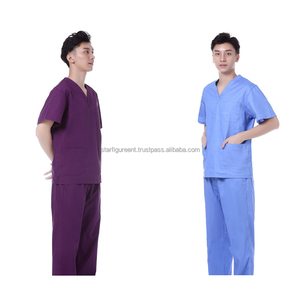 Top Selling Comfortable Scrubs Uniforms <b>Sets</b> Nurse With Pockets Healthcare Scrub Uniforms Medical <b>Sets</b> Summer Hospital Uniform - Product Image 5