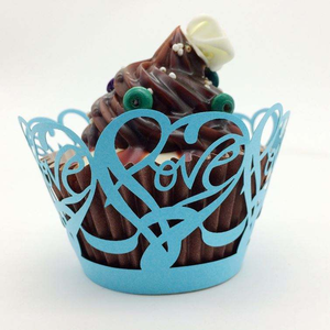 Decoraciones Personalizadas para Cupcakes, Envoltorios de Papel de Doble Cara para Fiestas Infantiles, Bodas y Cumpleaños - Product Image 1