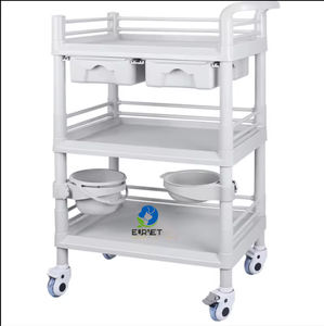 EUR VET penjualan teratas troli Ventilator dokter hewan dengan troli Roda untuk <span class=keywords><strong>Monitor</strong></span> pasien Multiparameter - Product Image 3