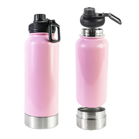 Bouteille de sport 2 en 1 de haute qualité Offre Spéciale de 32oz avec un compartiment caché de 4 oz