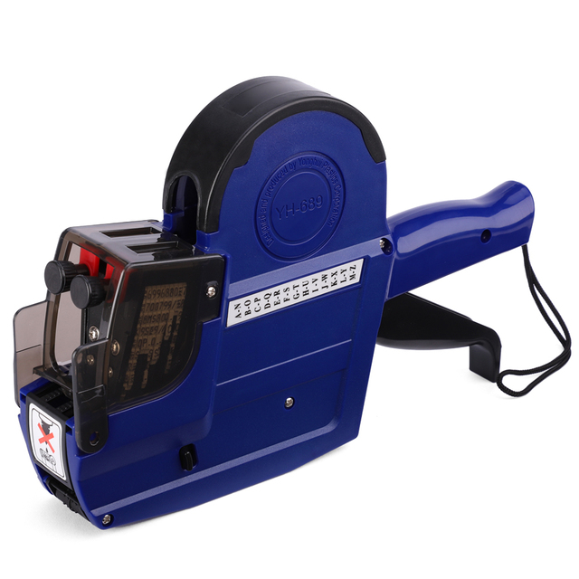 Double Line Plastic Price Label Gun Labeler