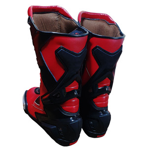 Chaussures de course à moto professionnelles légères de bonne qualité, imperméables en cuir PU, bottes de moto de course sur mesure - Product Image 4