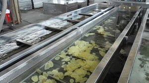 Guanfeng Automatic Fluidized IQF Freezer for Potato and French Fries/Chips Processing Line Quick-frozen French Fries Line - Product Image 4