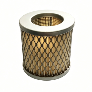 Cartouche de filtre à air plissée en papier pour usine, avec embout métallique personnalisé, élément filtrant anti-poussière SC000370 - Product Image 5