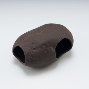 Caverne en céramique Aqua en forme de demi-cône pour aquarium, poissons combattants, crevettes Amano, cichlidés, bonsaï - Product Image 3