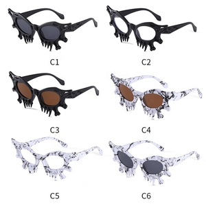 New <strong>Fashion</strong> Y2K Future Unisex Sunglasses Uv400 Hot Punk <strong>Glasses</strong> Clear Black Hip Hop <strong>Designer</strong> <strong>Party</strong> Sun <strong>Glasses</strong> - Product Image 2