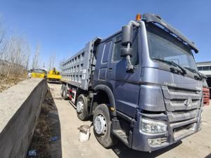 Haowo camión volquete chasis volquete 350 motor Weichai 4x8 vendido a bajo precio - Product Image 4