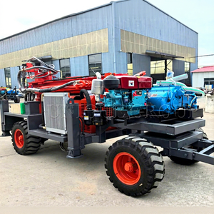 Hot Sales Diesel-Powered Hydraulic Rotary Water Well Drilling Rig <b>Machine</b> Pump Gear Bearing Engine ISO CE Certified Max 200m - Product Image 1