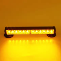 Nouvelles feux stroboscopiques de toit pour deux véhicules, 6 LED, rouge, bleu, jaune, blanc, 12V, clignotants de calandre, ajustement universel tout-terrain