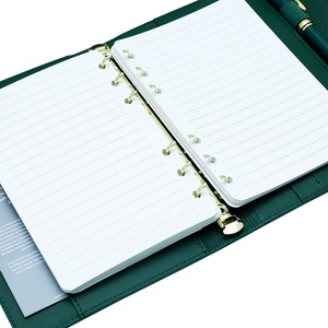 Nhà Máy Bán buôn biểu tượng tùy chỉnh A5/A6 bìa cứng da ràng buộc rời lá kinh doanh chương trình nghị sự với đóng cửa từ tính - Product Image 6