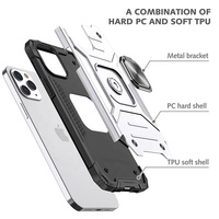 Étui de protection complet 3 en 1 pour téléphone portable pour iPhone 11 Pro, étui hybride TPU PC pour iPhone 14/13/12/12 Mini/12 Pro/12 Pro Max