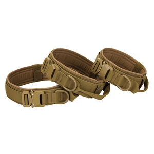 Collier tactique réglable personnalisé de haute qualité avec poignée en PVC laisse robuste collier d'animaux fournitures de chasse - Product Image 2