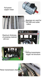 <span class=keywords><strong>Raboteuse</strong></span> à bois Offre Spéciale <span class=keywords><strong>Raboteuse</strong></span> d'épaisseur combinée pour le travail du bois pour les tâches de dégauchisseuse et de <span class=keywords><strong>raboteuse</strong></span> - Product Image 6