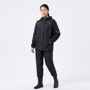 <span class=keywords><strong>Combinaison</strong></span> <span class=keywords><strong>de</strong></span> <span class=keywords><strong>pluie</strong></span> unisexe imperméable à capuche et poches <span class=keywords><strong>de</strong></span> haute qualité pour moto, veste <span class=keywords><strong>de</strong></span> moto respirante avec logo personnalisé pour les voyages en extérieur - Product Image 2