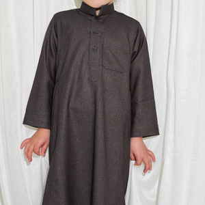 Ropa Musulmana Cómoda y Suave, Venta de Fábrica Islámica, Dubái, Arabia, Jubbah, Thobe Saudí, Thobe Marroquí para Niños - Product Image 4