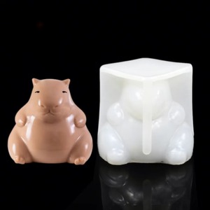 Molde de Silicona 3D de Capibara, Molde de Silicona para Fondant, Molde para Barra de Chocolate, Moldes de Silicona para Decoración 3D - Product Image 4
