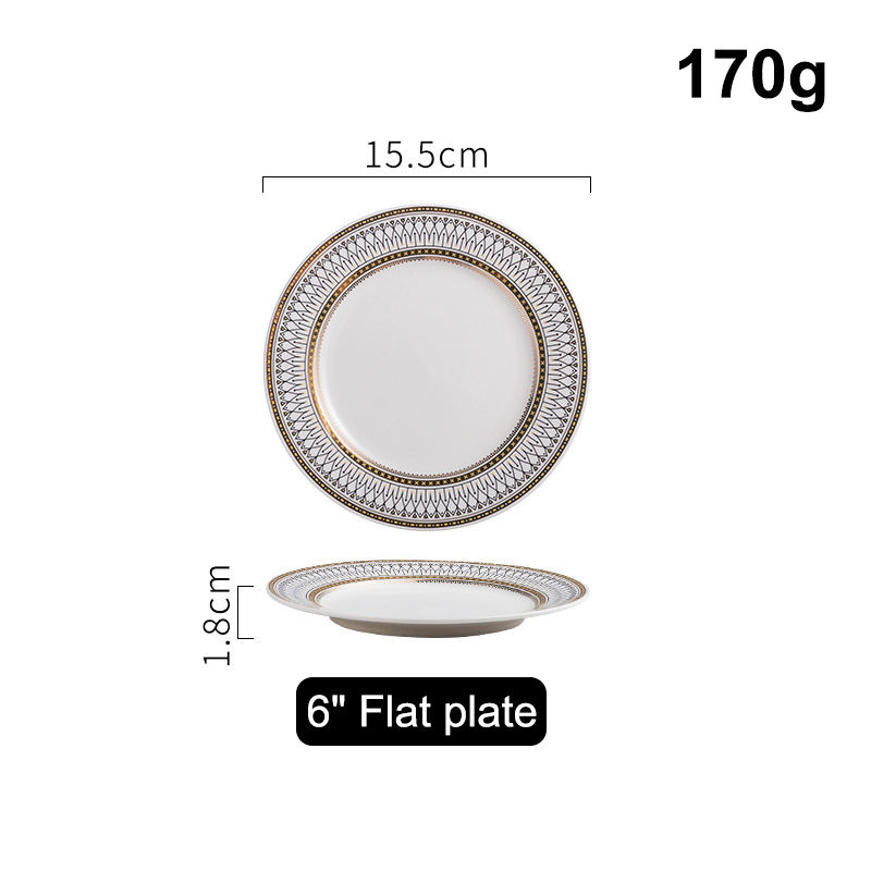 6 inch Flat plate
