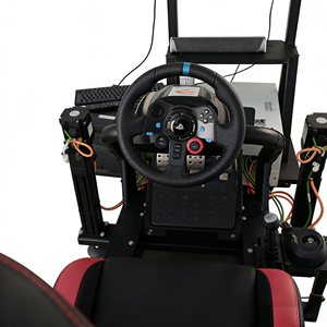 Simulateur de course à mouvement 4 DOF avec système dynamique de plongée et de rebond pour équipement de jeu de course VR - Product Image 6