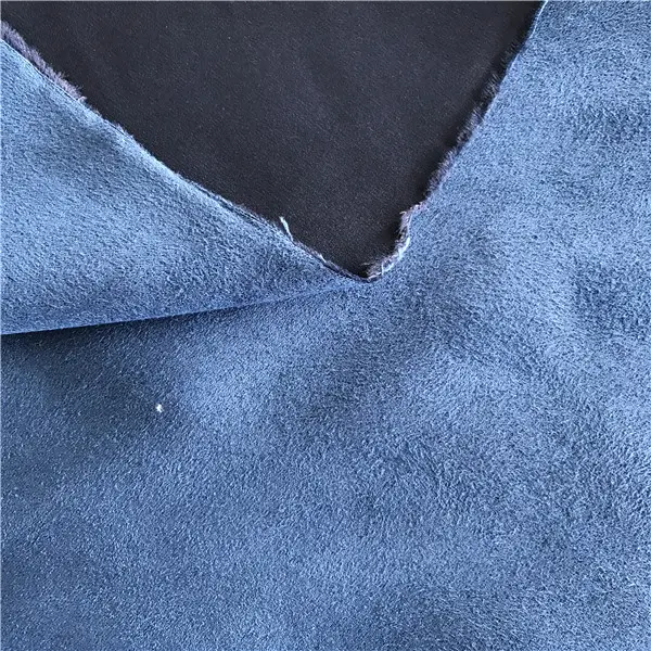 100 Polyester Faux Suede Fabric