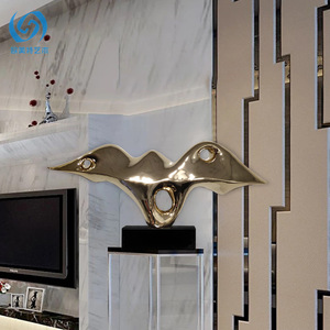 Bandeja Decorativa de Resina de Estilo Europeo, Forma Irregular, Diseño Contemporáneo para Entrada, Escritorio, Recepción de Hotel, Sala de Estar - Product Image 4