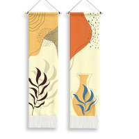 Tapisserie murale tissée sur mesure, bannière en tissu personnalisée pour la décoration de la maison, les mariages, les anniversaires et les occasions de Diwali