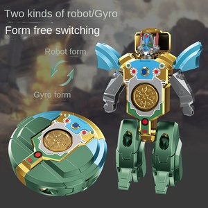 <span class=keywords><strong>Robot</strong></span> <span class=keywords><strong>de</strong></span> déformation à gyroscope pour le bout des doigts, jouet pour enfants, rotation mécanique, décompression des doigts, métal - Product Image 2