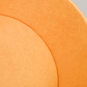 Bol à salade en papier kraft compostable écologique, récipient alimentaire jetable anti-fuite pour salade et soupe avec personnalisation - Product Image 3