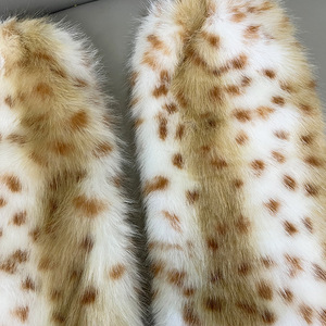 Chauffe-jambes en fausse fourrure à pois léopard pour femme, style Y2K, pour soirée en boîte de nuit, cosplay, couvre-jambes chauds, chaussettes - Product Image 5