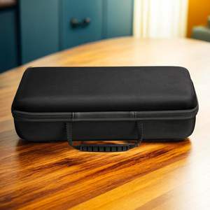 Étui de voyage pour montre portable à 10 fentes-Boîte de rangement rigide avec compartiments sécurisés pour montres jusqu'à 55mm-Étui uniquement - Product Image 6