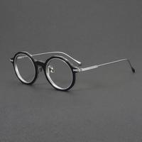 Monture de lunettes tendance en acétate de titane, monture intégrale de haute qualité pour adultes unisexe, vente chaude