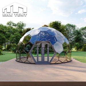 Dôme géodésique <span class=keywords><strong>de</strong></span> glamping <span class=keywords><strong>de</strong></span> 8 m <span class=keywords><strong>avec</strong></span> entrée hexagonale pour suite <span class=keywords><strong>de</strong></span> villégiature et hôtel Airbnb - Product Image 4