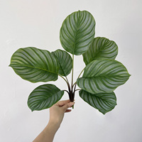 Daun Apel Dekoratif Buatan, Tanaman Hias Indoor Outdoor, Dekorasi Tanaman Hijau Artifisial, Dekorasi Tanaman Hijau Buatan